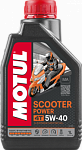 Motul Scooter Power 4T MA 5W-40 1л масло моторное