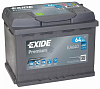 EXIDE Premium EA640 64 Ah 640A батарея аккумуляторная