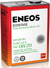 Eneos Ecostage SN 0W-20 4л масло моторное