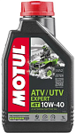 Motul ATV-UTV EXPERT 10W-40 1л масло моторное